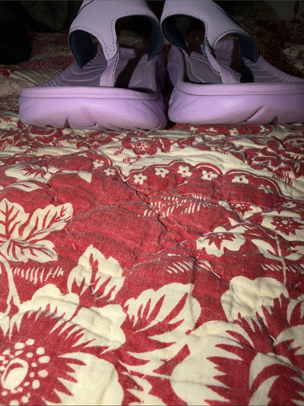 Hoka One One Lavender Slip-On Thong Sandals 9-9.5 - Picture 6 of 6
